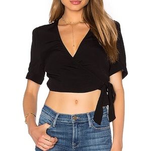 Wayf- Ryan wrap top